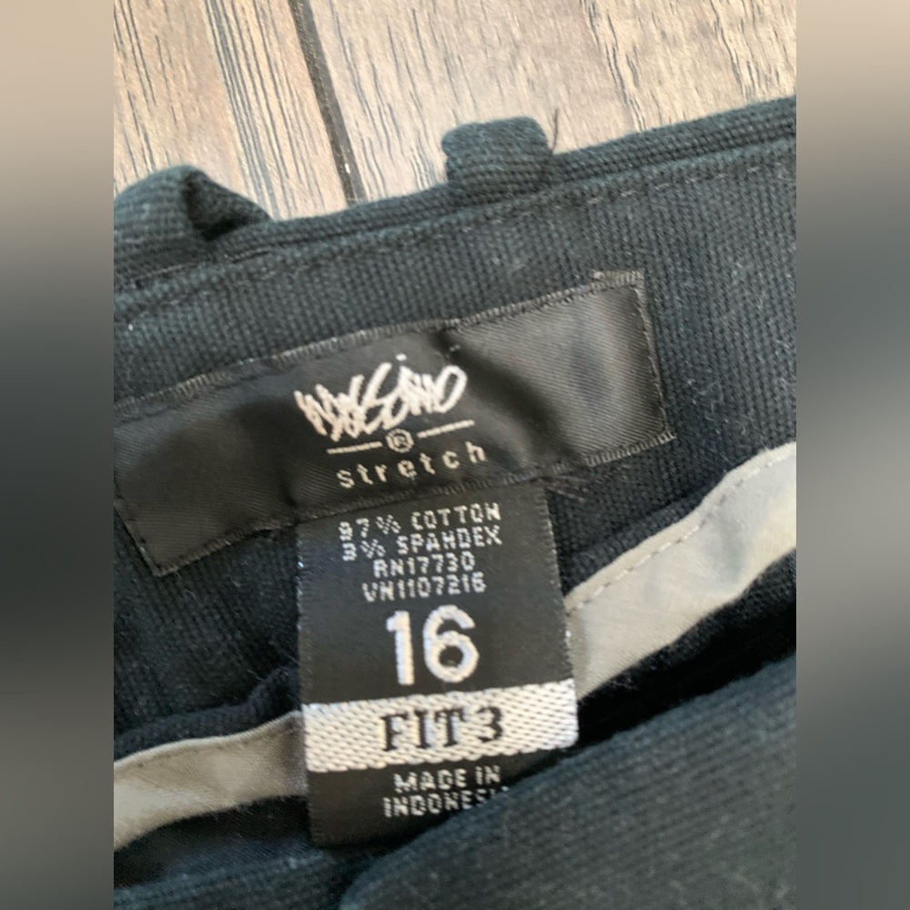 Mossimo stretch black pants